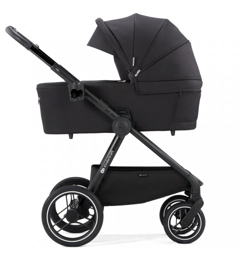 Kinderkraft Nea - wózek wielofunkcyjny, zestaw 4w1 z fotelikiem I-Care | Midnight Black